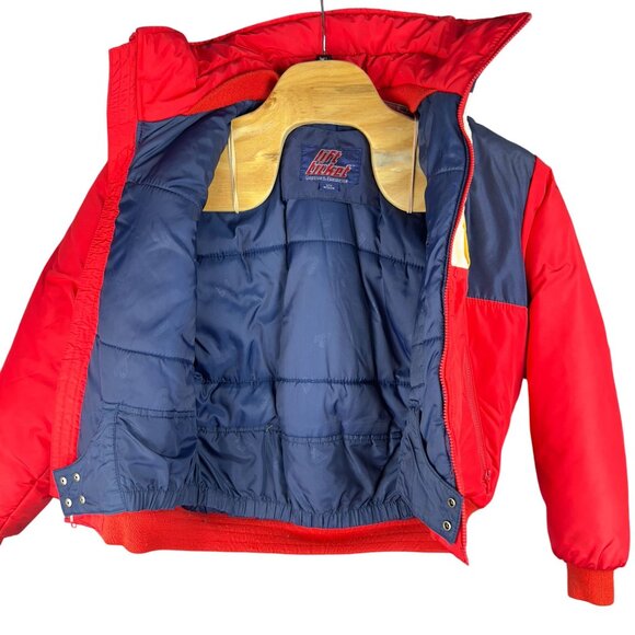 Vtg Lift Ticket Puffer Ski Jacket M Colorblock By Gordon & Ferguson Insulated - Picture 3 of 14